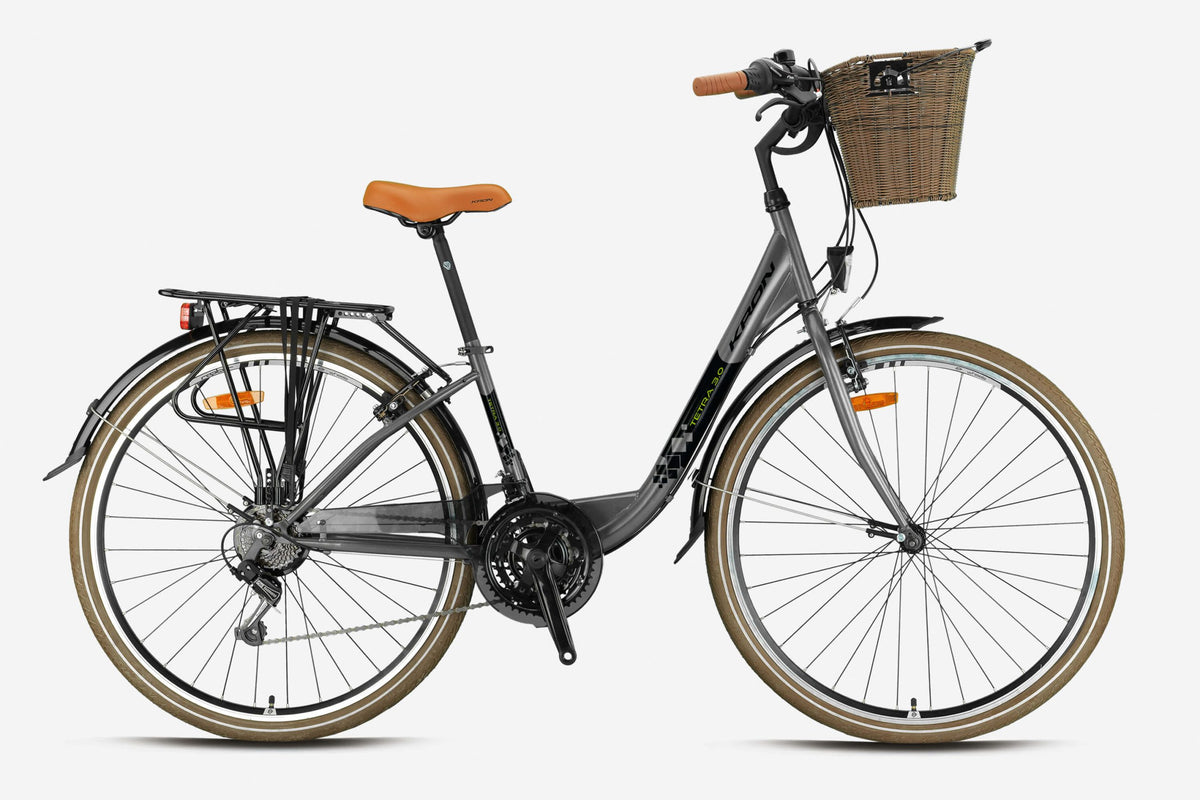 Kron Tetra 3.0 28 Rim V Brake Unisex City Bike 2025 Model – Uğur Bisiklet