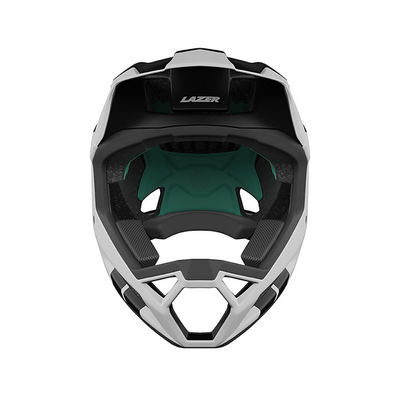 Lazer Cage Kineticore Full Face Bisiklet Kaskı AS-CE-CPSC-ASTM Matte White Black 24 Medium BLC2647893589