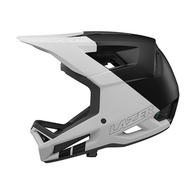 Lazer Cage Kineticore Full Face Bisiklet Kaskı AS-CE-CPSC-ASTM Matte White Black 24 Medium BLC2647893589