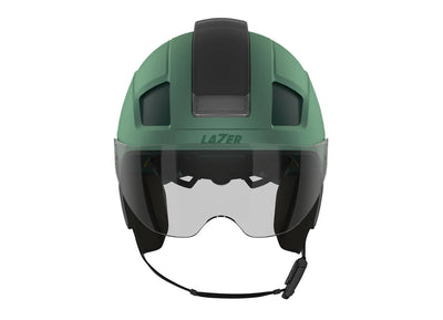 Lazer HMT Nova Kineticore Vizörlü Bisiklet Kaskı CE-CPSC-NTA M+LED+WKT Matte Green Emerald Medium BLC2647893934