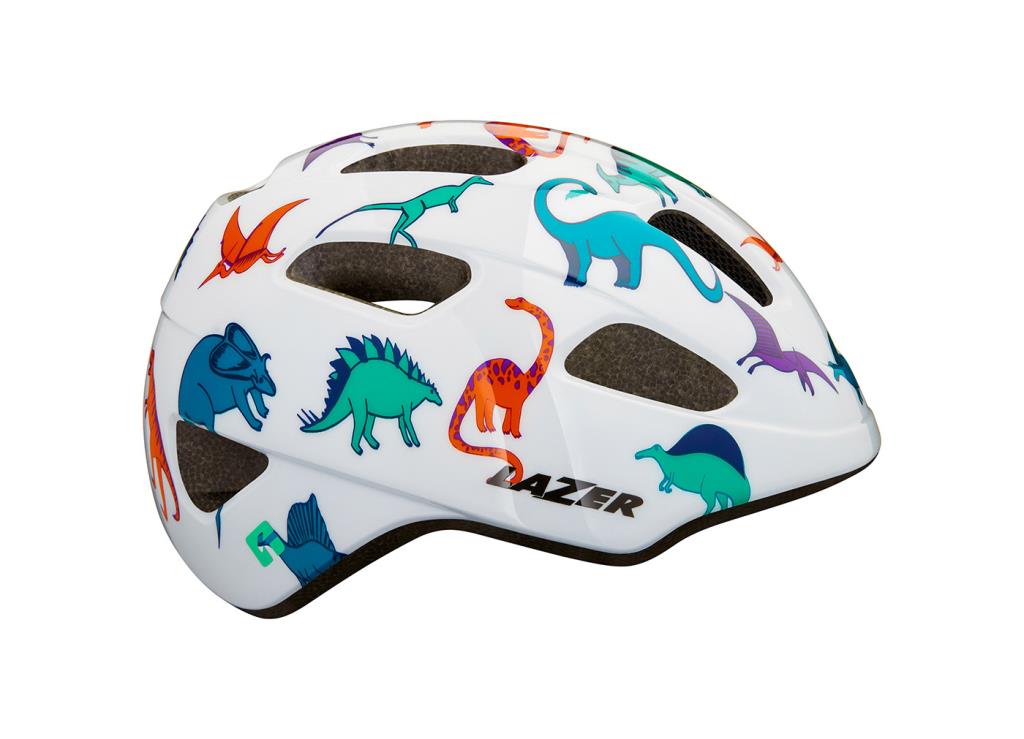 Lazer Pnut KC Bicycle Kids Helmet CE-CPSC 46-52cm Dinosaurs 