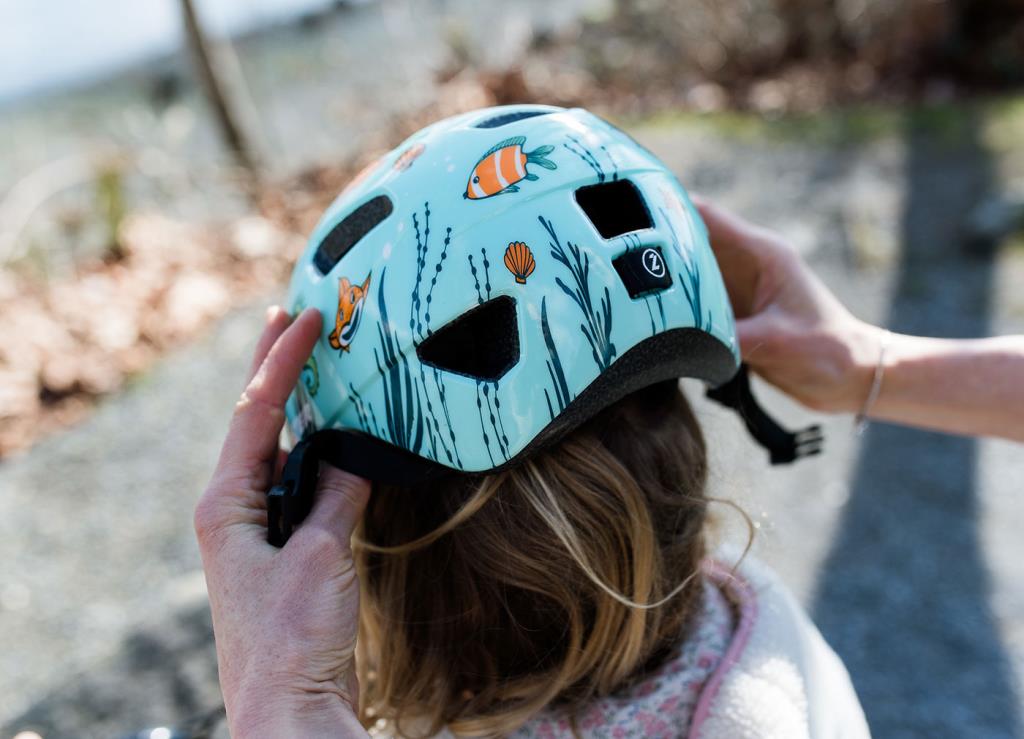 Lazer Pnut KC Bicycle Child Helmet CE-CPSC 46-52cm Sealife 