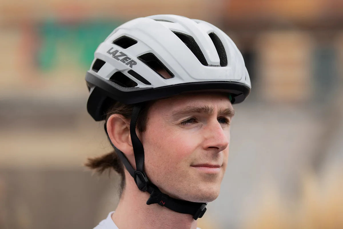 Lazer Strada Kineticore Yol Bisiklet Kaskı Mat Koyu Gri Flash Sarı Small BLC2227891052