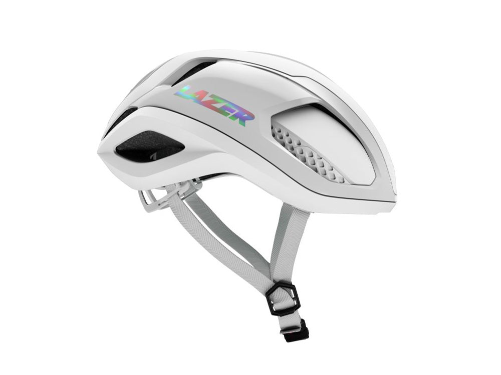 خوذة دراجة طريق Lazer Vento Kineticore CE-CPSC باللون الأبيض النقي مقاس كبير BLC2547892946