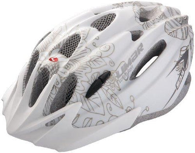 Limar 535 Superlight Matte White Flower Patterned Bicycle Helmet M 50/56 Cm
