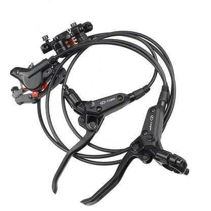 Logan Elektrikli Bisiklet Uyumlu Hidrolik Disk Fren Seti Sensör Bağlantılı 2 Pinli 85-175cm Kablo 160mm Rotor HD-E500