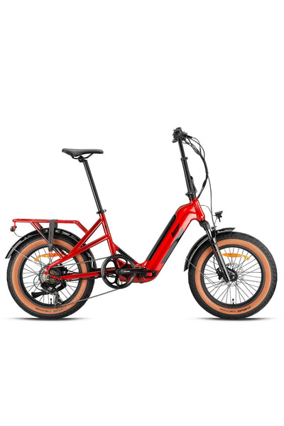 Loop Coaster Elektrikli Fatbike Katlanır Bisiklet 20 Jant 2025