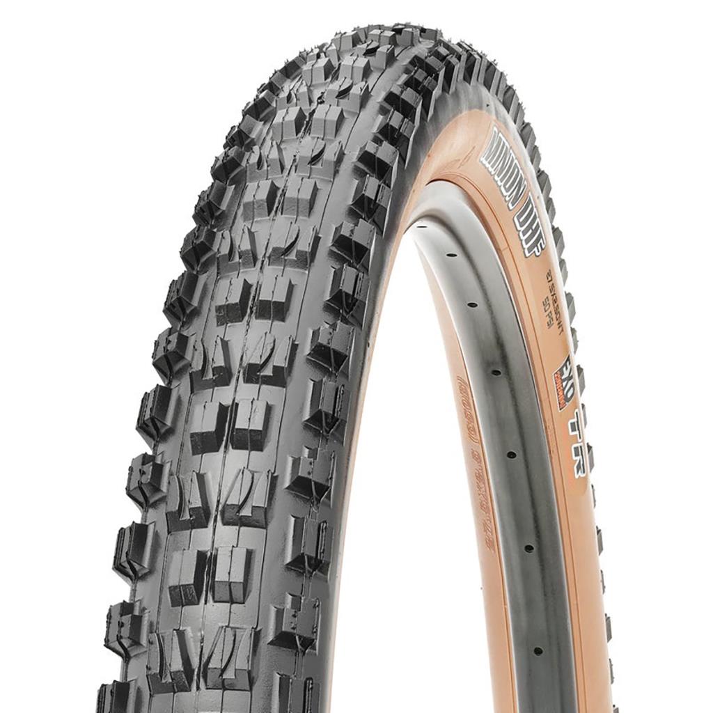 Maxxis Minion DHF 29x2.50 WT Bisiklet Dış Lastiği MTB Katlanır Amber Yanak Tubeless Ready