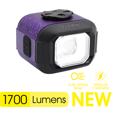 Moon Titan Max 1700 Lümen Usb Şarjlı Ön Aydınlatma C5 Orchid Purple