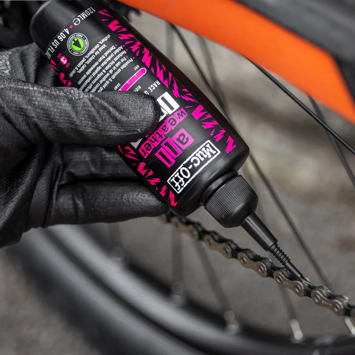 Muc-Off All Weather Chain Oil 120 ML Suitable for All Weather Conditions 