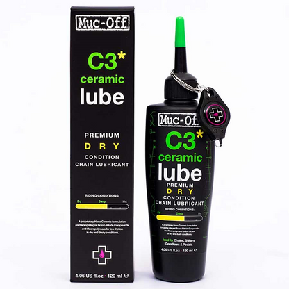 Muc-Off C3 Керамическое масло для цепи для сухой погоды, 120 мл 