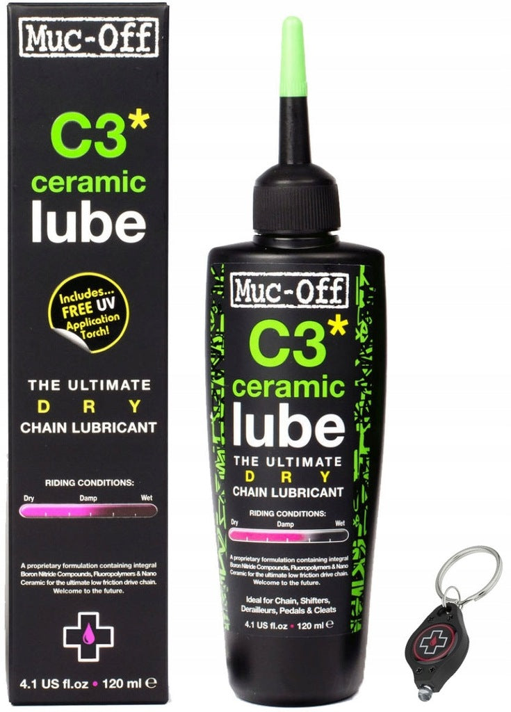 Muc-Off C3 Dry Weather Ceramic Chain Oil 120 ML 