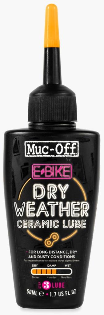 Muc-Off E-Bike Dry Weather Ceramic Zincir Yağı 50 ML