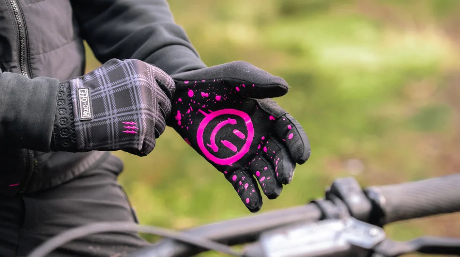 Muc-Off Riders Gloves Tartan Uzun Parmak Eldiven