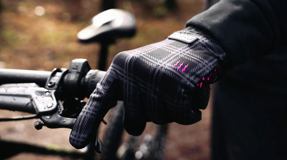 Muc-Off Riders Gloves Tartan Uzun Parmak Eldiven