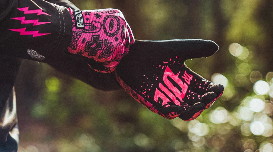 Muc-Off Summer LightWeight Mesh Ride Gloves Uzun Parmak Eldiven