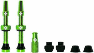 Muc-Off Tubeless 44 mm Presta Dönüşüm Kiti Green/Yeşil