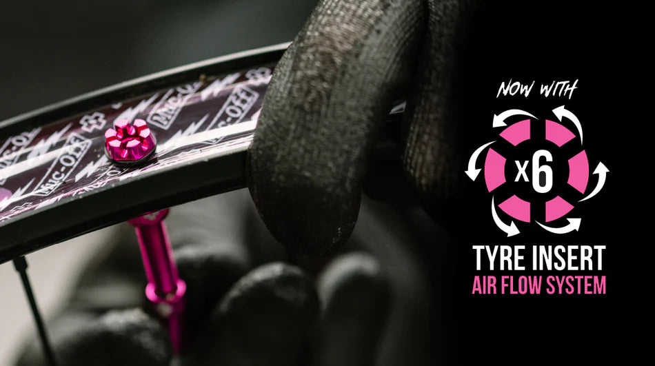 Muc-Off V2 Tubeless Valf 44mm Kırmızı