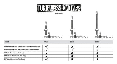 Muc-Off V2 Tubeless Valf 44mm Oilslick Multicolor