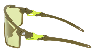 Nike ACG Vista Vert E Güneş Gözlüğü IQ9349X-368 Low Light Volt Matte Olive Flak Faible Tension De Lumiere