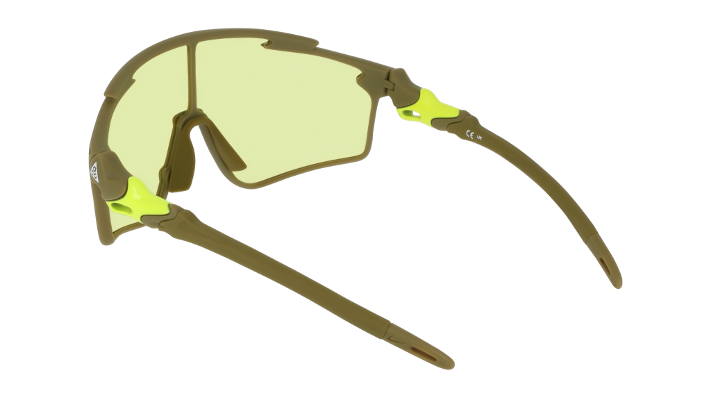 Nike ACG Vista Vert E Güneş Gözlüğü IQ9349X-368 Low Light Volt Matte Olive Flak Faible Tension De Lumiere