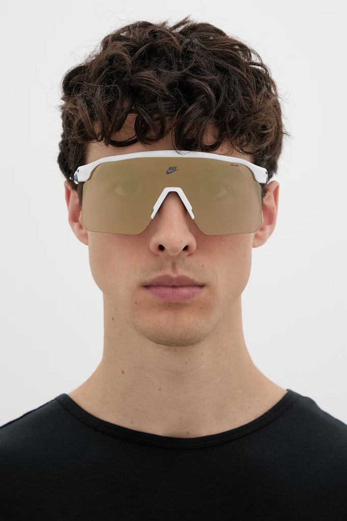 Nike Expedition Shield E Sunglasses IB6563X-121 Road Tint Matte Summit White
