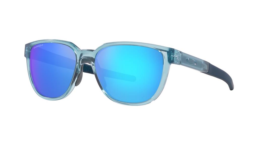 Oakley Actuator Sunglasses Transparent Stonewash Prizm Sapphire