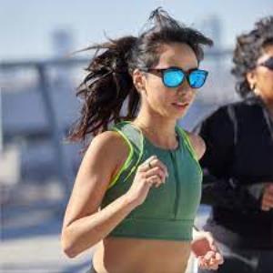 Oakley Actuator Sunglasses Transparent Stonewash Prizm Sapphire