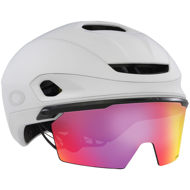 Oakley ARO7 Road Mips Boa Ionic+ Gözlüklü Yol Bisikleti Kaskı Matte White Prizm Road FOS901512 9XL Small 52-56cm