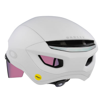 Oakley ARO7 Road Mips Boa Ionic+ Gözlüklü Yol Bisikleti Kaskı Matte White Prizm Road FOS901512 9XL Small 52-56cm