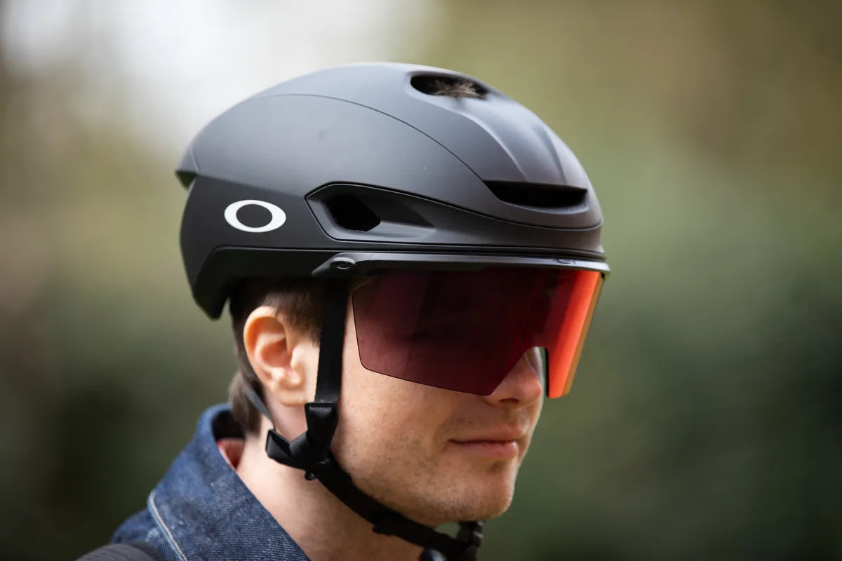 Oakley ARO7 Road Mips Boa Ionic+ Gözlüklü Yol Bisikleti Kaskı Matte White Prizm Road FOS901512 9XL Small 52-56cm