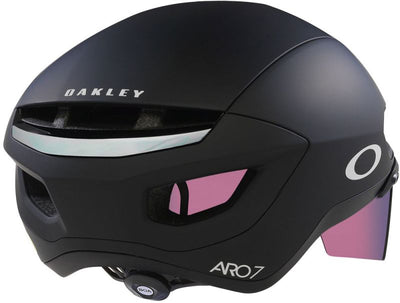 Oakley ARO7 Road Mips BOA Ionic+ Road Bike Helmet with Glasses Prizm Iridium 2025 Model FOS901512 9XI Matte Black Prizm Road Medium