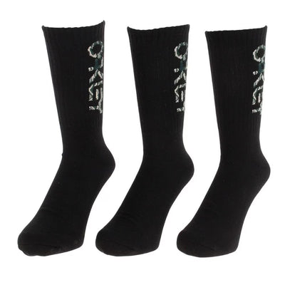 Oakley B1B 2.0 3-Piece Socks Set FOS900277 02E Blackout 