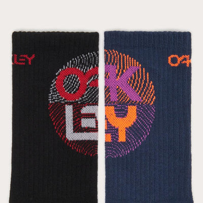 Oakley B1B All Play 2-Piece Socks Set FOS901504 6LE Team Navy