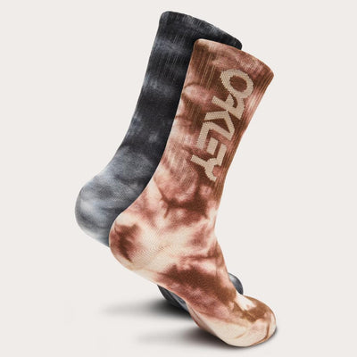Oakley B1B All Play 2-Piece Socks Set FOS901504 9Z7 Rocks Print Gray