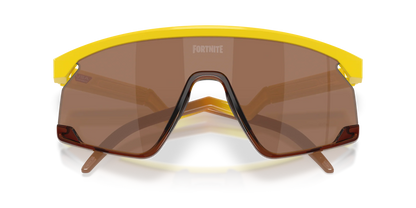 Oakley BXTR Fortnite Edition Sunglasses 928021 Yellow Prizm Tungsten