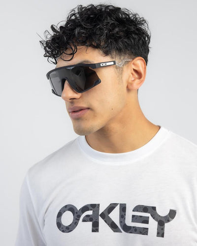 Oakley BXTR Sunglasses Matte Black Prizm Sapphire