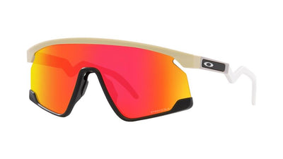 Oakley BXTR Sunglasses 928004 Matte Desert Tan Prizm Ruby
