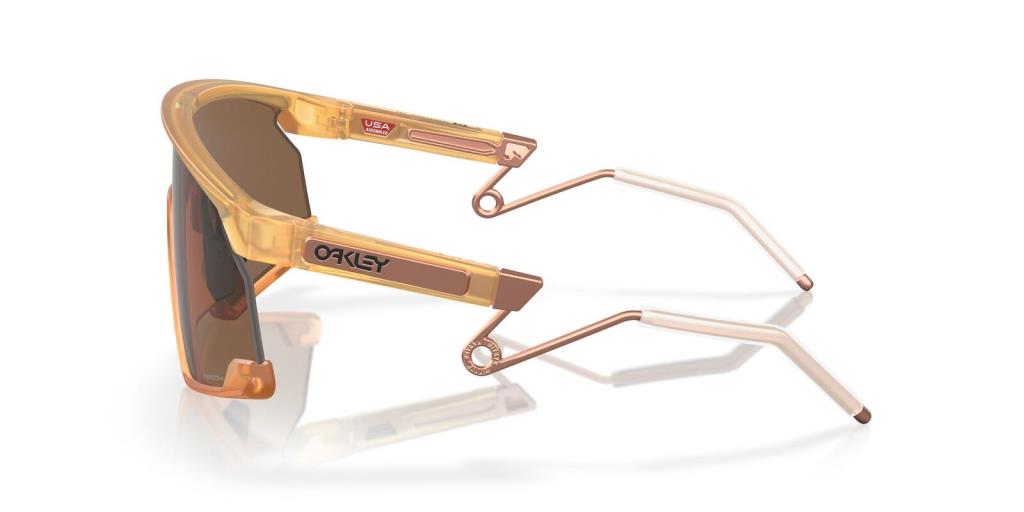 Oakley BXTR Metal Sunglasses 923706 Matte Trans Light Curry Prizm Bronze