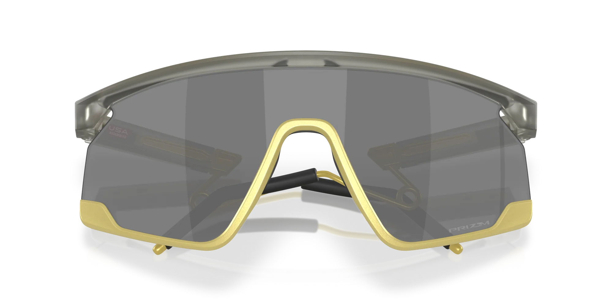 Oakley BXTR METAL Sunglasses 923714 Matte Grey Ink Vintage Gold Prizm Black