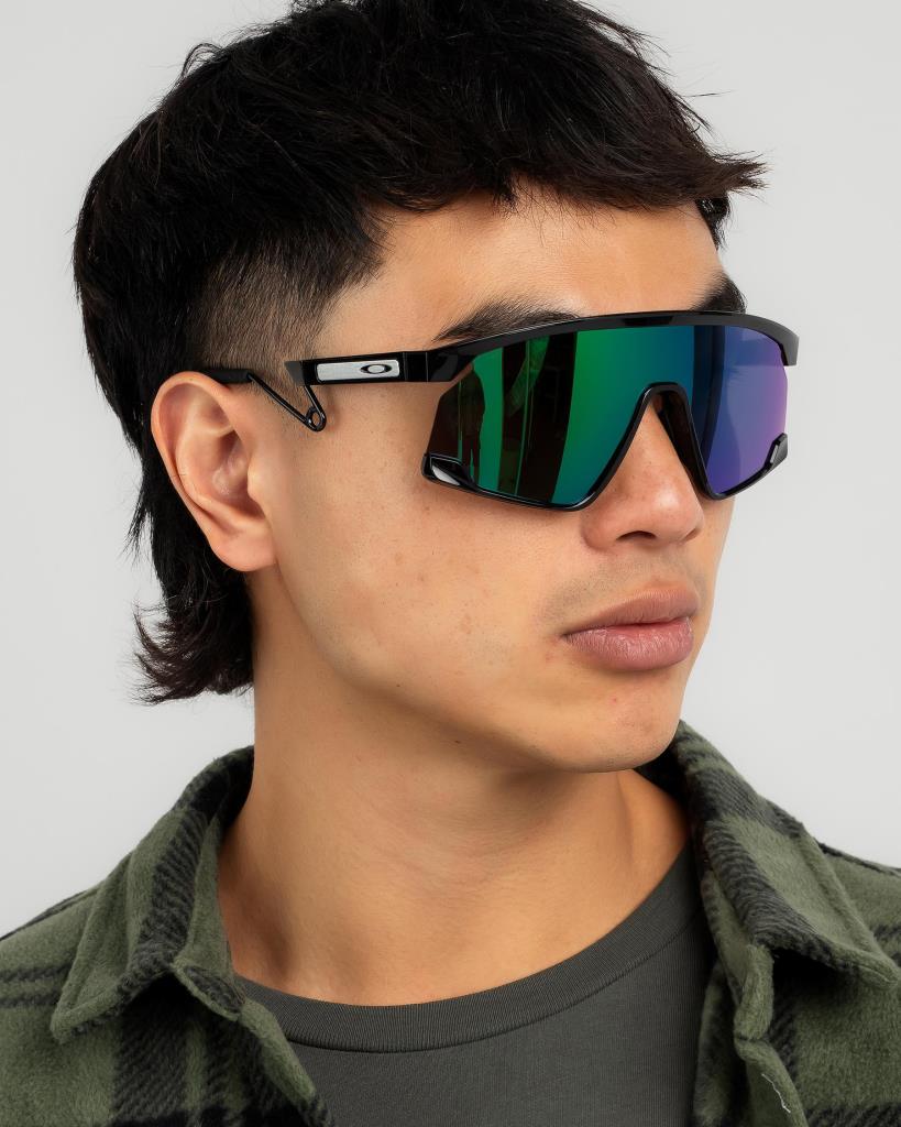 Солнцезащитные очки Oakley BXTR METAL 923714, матовый серый, винтажный золотой, Prizm Black