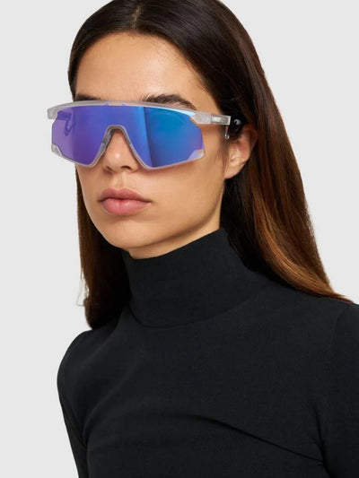 Солнцезащитные очки Oakley BXTR METAL 923714, матовый серый, винтажный золотой, Prizm Black
