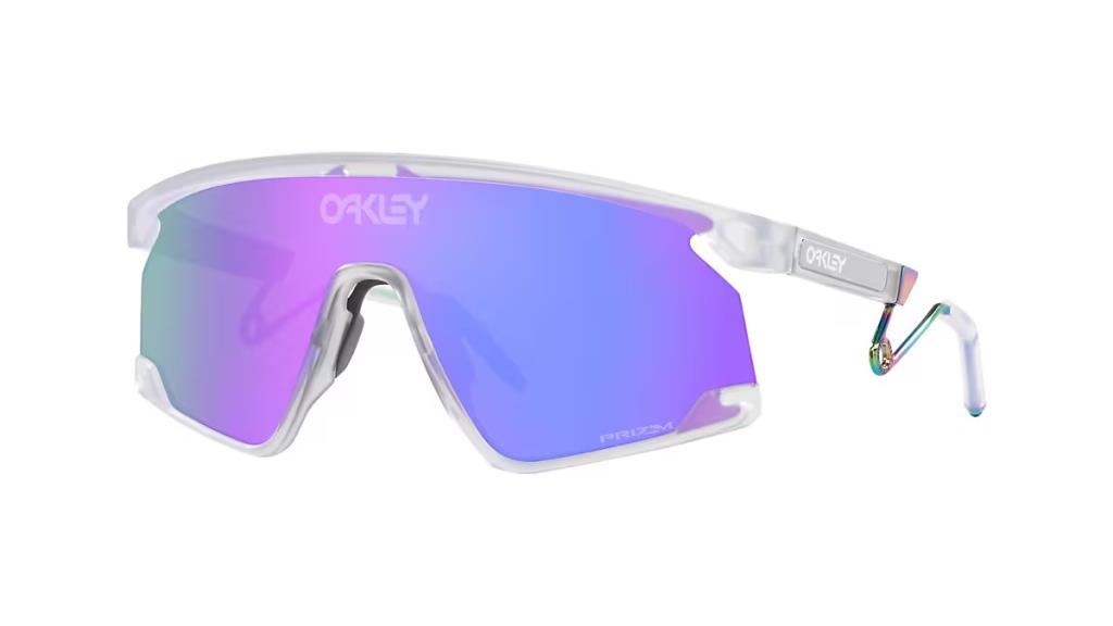 Oakley BXTR Metal Güneş Gözlüğü Matte Clear Prizm Violet