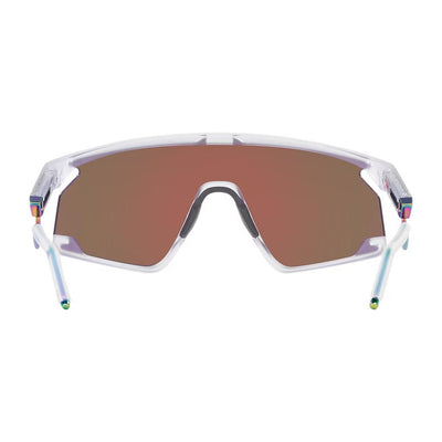 Oakley BXTR Metal Sunglasses Matte Clear Prizm Violet