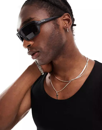 Oakley Cables Sunglasses 912918 Blue Steel Prizm Sapphire