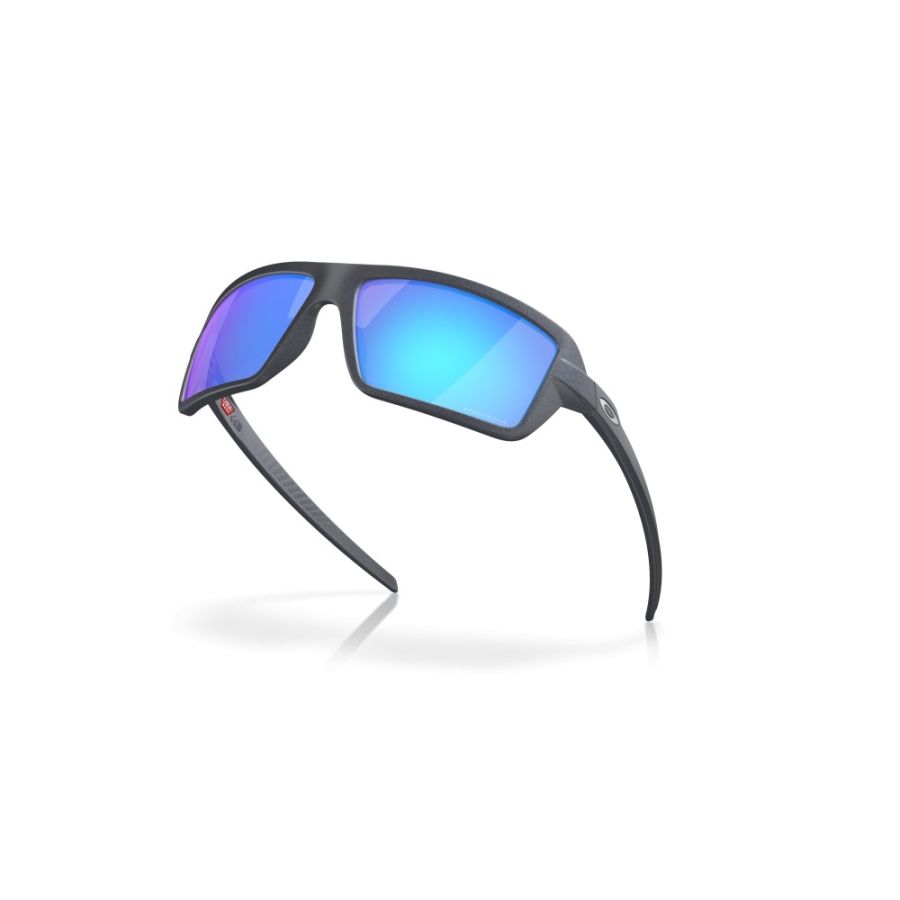 Oakley Cables Güneş Gözlüğü 912918 Blue Steel Prizm Sapphire