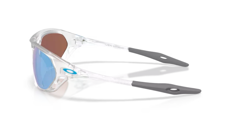 Oakley Cage Jacket Polarize Güneş Gözlüğü 953702 Matte Clear Prizm Deep Water Polarized