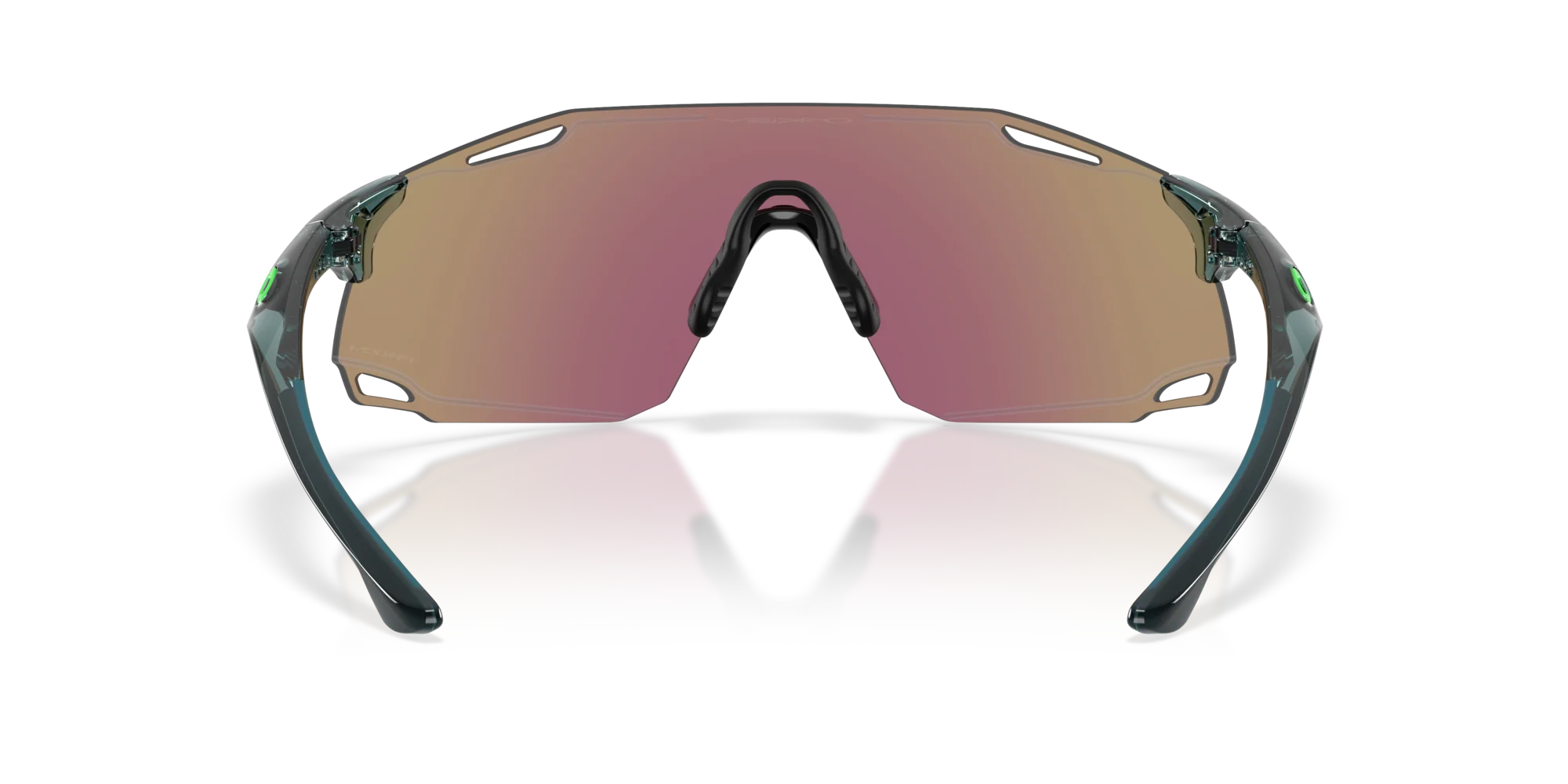 Oakley CYBR DYNO Sunglasses 9513D 951302 Polished Black Prizm Sapphire