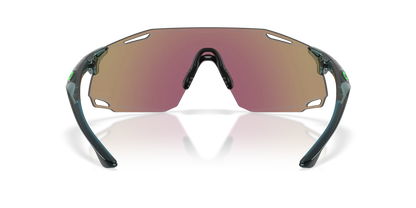 Oakley CYBR DYNO Sunglasses 9513D 951302 Polished Black Prizm Sapphire