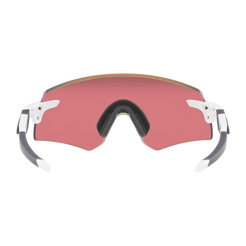 Oakley Encoder Bisiklet Güneş Gözlüğü Matte White Prizm Trail Torch